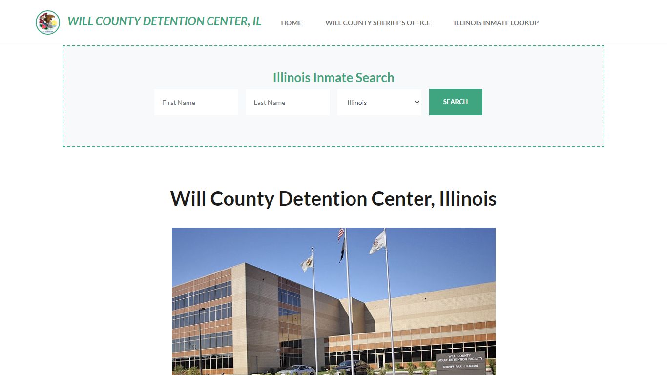 Will County Detention Center, IL Inmate Roster, Offender Search